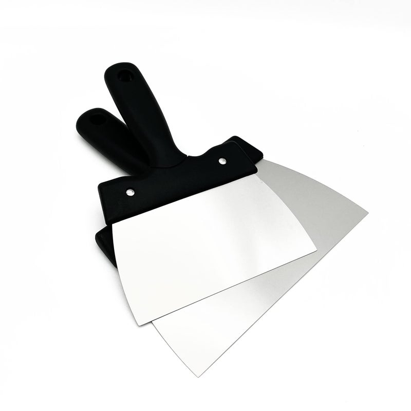 Goldbaking Coating Spatula for Chocolate Scraper Stainless Steel Dough Scraper (small) - Image 4